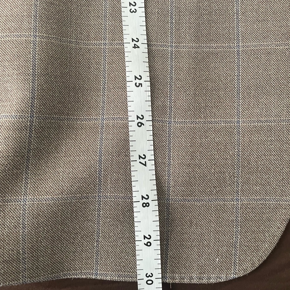 NWOT BLACK BROWN 1826  Two Button Mens Sports Jacket Blazer 44R - Picture 14 of 14